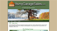 Desktop Screenshot of itsmygaragesales.com